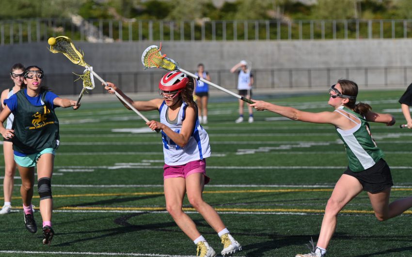 Liv Plourdes of San Marcos Scores Game Winning Goal at Channel League Girls Lacrosse All Star Game