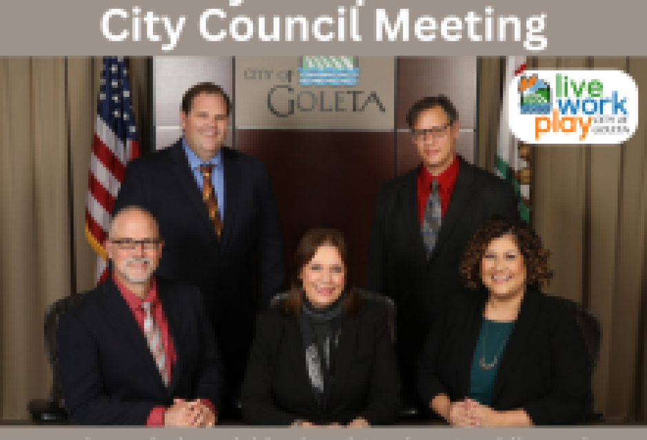 Join Us for the May 28 Special Goleta City Council Meeting