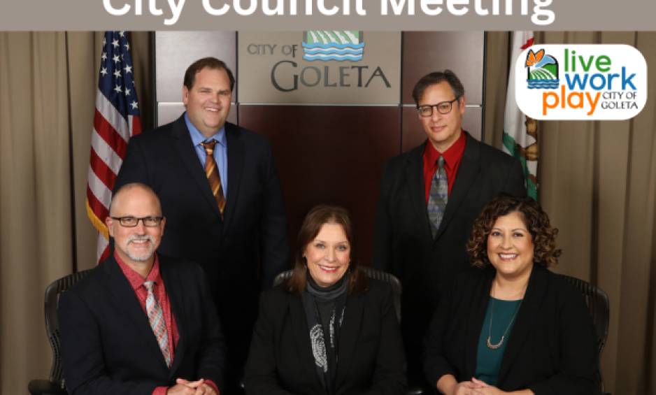 Join Us for the May 28 Special Goleta City Council Meeting