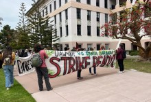 Academic Workers Host ‘Strike-Ready’ Rally at UC Santa Barbara