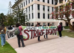 Academic Workers Host ‘Strike-Ready’ Rally at UC Santa Barbara