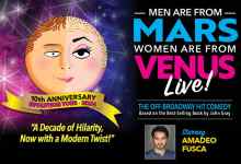 Emery Entertainment Presents: Men are from Mars – Women are from Venus