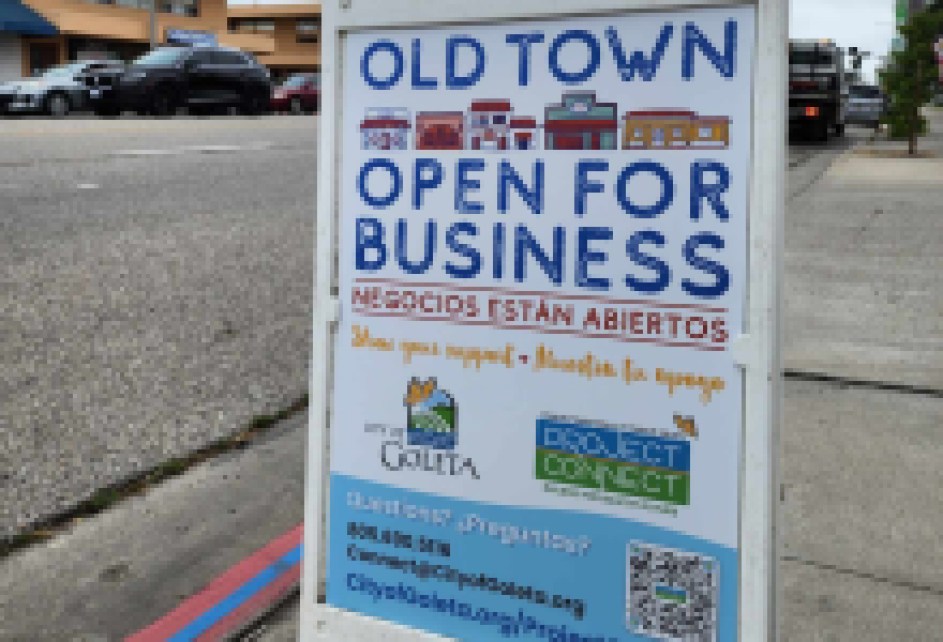 La ciudad de Goleta lanza la campaña Old Town Goleta está abierto al público