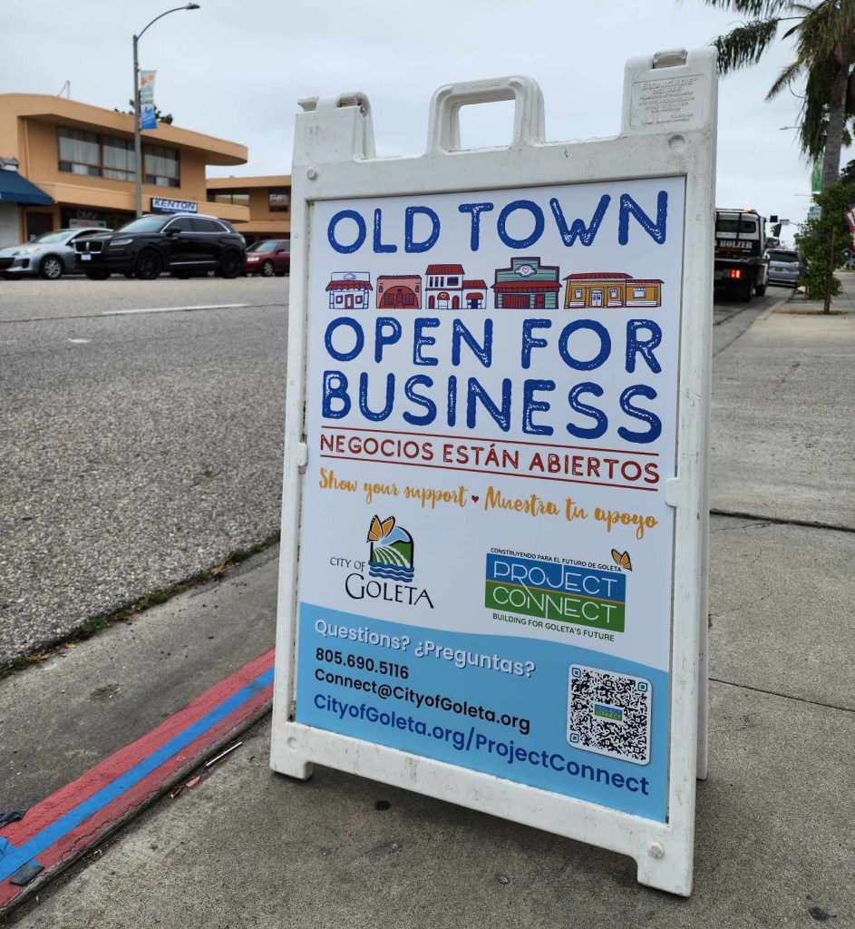 La ciudad de Goleta lanza la campaña Old Town Goleta está abierto al