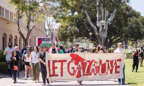Workers for Palestine Rally at UC Santa Barbara