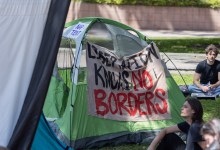 UC Santa Barbara Students Set Up Gaza War Protest Camp Peacefully
