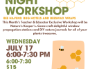 Educator Night Workshop: Bee Haven Crafts