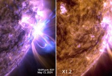 Solar Storm Continues Following Rare Aurora Display over Weekend