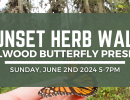 Herb Walk at Elwood Butterfly Preserve