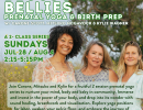 Blossoming Bellies: Prenatal Yoga & Birth Prep