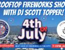 Anchor Rose 4th of July Rooftop Fireworks Party