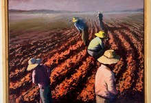 PILLARS oil paintings by Bobby Williams