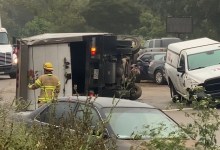 Seven-Vehicle Crash in Montecito Brings Highway 101 to a Halt