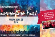Unity Singers’ Summertime Fun Concert
