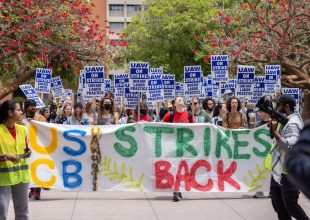 UAW Authorizes Potential Unfair Labor Practice Strike, Putting 40,000 UC Workers — Including at UC Santa Barbara — on Notice