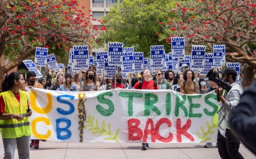 UC Santa Barbara Academic Workers Join Campus Strikes