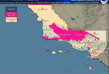 Warnings for Excessive Heat and Fire Weather Called for Santa Barbara County