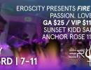 EROSCITY presents Fire on the Water w/ Audio Pool