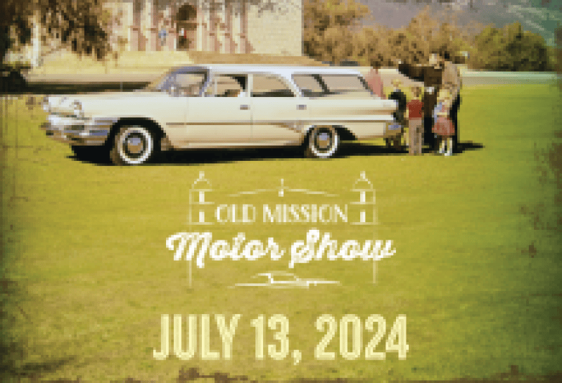 Old Mission Motor Show on July 13