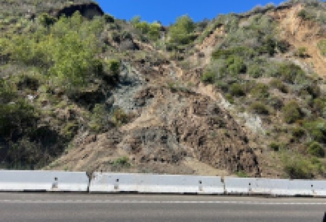 Traffic Control on Highway 1 Near Jalama Road For Slide Cleanup Work Begins July 8