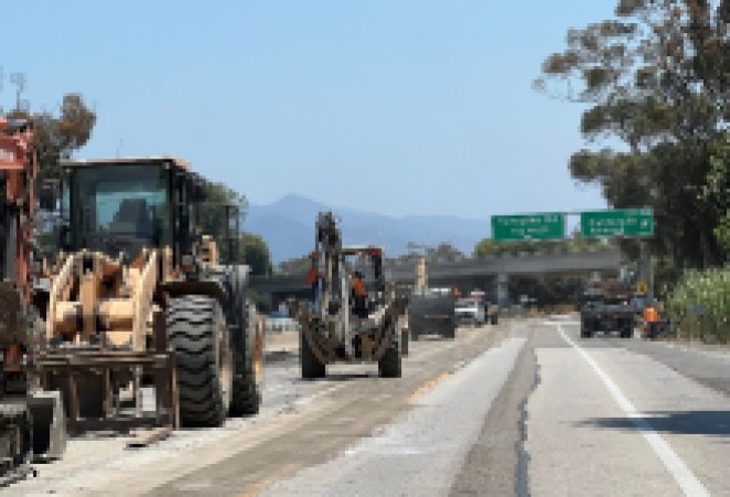 Demolition of Southbound U.S. 101 San Jose Creek Bridge Scheduled to Begin Today/Traffic Switch Completed