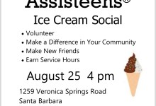 Assisteens® Ice Cream Social-Volunteer Opportuntit