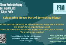 PFLAG Santa Barbara August Annual Meeting