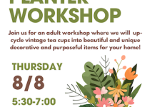 Tea Cup Planter Workshop
