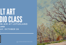 Adult Art Studio Class En Plein Air at Lotusland