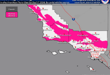 Hot Summer Heat Lands on Coastal Santa Barbara, Prompting Red Flag Warning