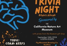 CalNAM Sponsored Trivia Night – Coral Reefs Bonus