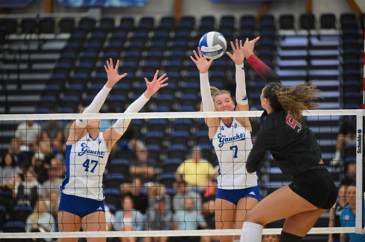UC Santa Barbara Women's Volleyball Falls Short in Home Match Against ...