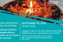 Maximizing Comfort and Independence: A Seminar on In-Home Care for Seniors