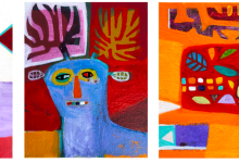 Brad Nack 100% Reindeer Art Show at Roy