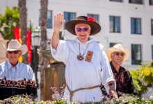 Father Larry Bids Farewell to Old Mission Santa Barbara