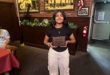 SBART Press Luncheon: Liliana Rodriguez and Oscar Mauia Receive Athlete of the Week Awards