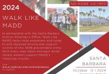 Walk like MADD Santa Barbara 5K Fundraiser