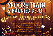 Spooky Train & Haunted Depot at the Goleta Depot
