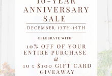 The Blue Door Anniversary Sale!