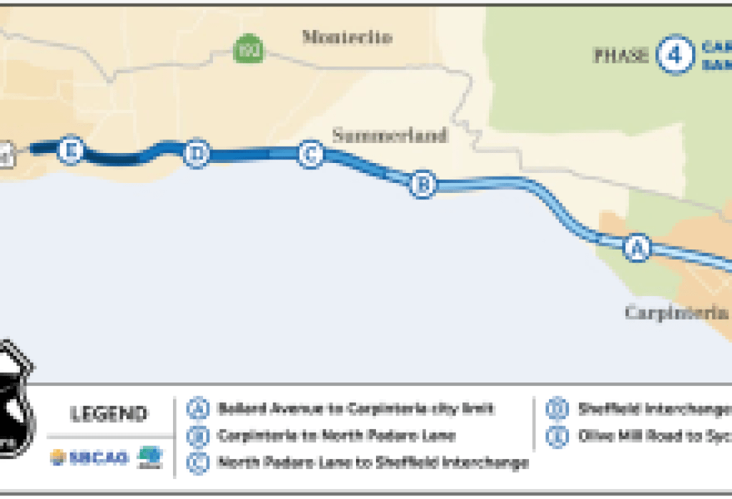 New Highway 101 Carpool Lanes Opening