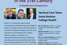 Talk: “Chaplaincy & Spiritual Care in the 21st Century”