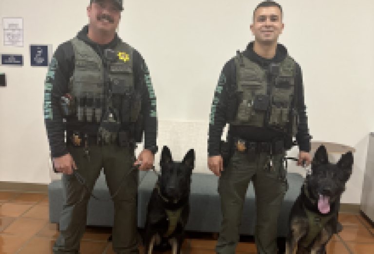 Santa Barbara County Sheriff’s Office Adds Two New K-9 Teams