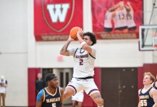 Adrian McIntyre Breaks Westmont Scoring Record in 68-65 Victory over Vanguard
