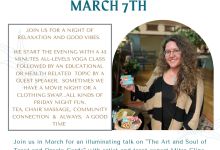 Flow’s 1st Friday- Yoga & Tea Social