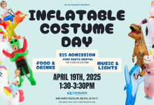 Inflatable Costume Public Skate Party