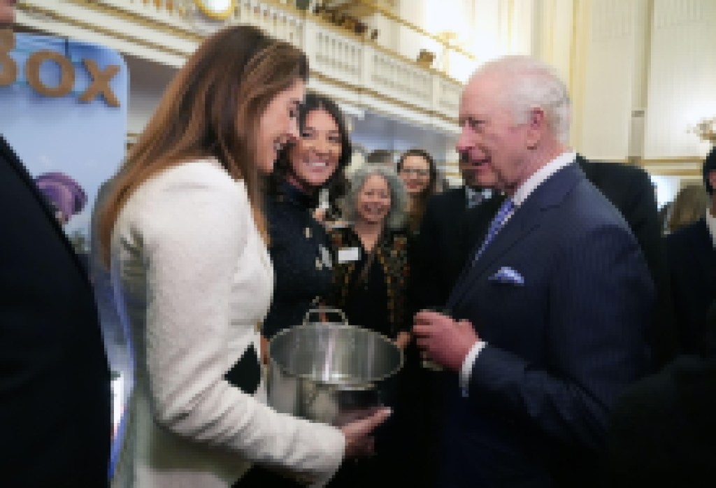 ShelterBox President Kerri Murray, Colleagues Honored at Buckingham Palace with King Charles