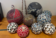 Valentine’s Day Mosaic Ball Class