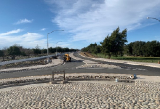 Highway 154 Baseline/Edison Roundabout Near Los Olivos to Partially Open