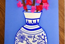 Kids Craft Hour: Mixed Material Flower Vase