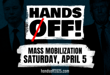 HANDS OFF our DEMOCRACY! Protest and Rally